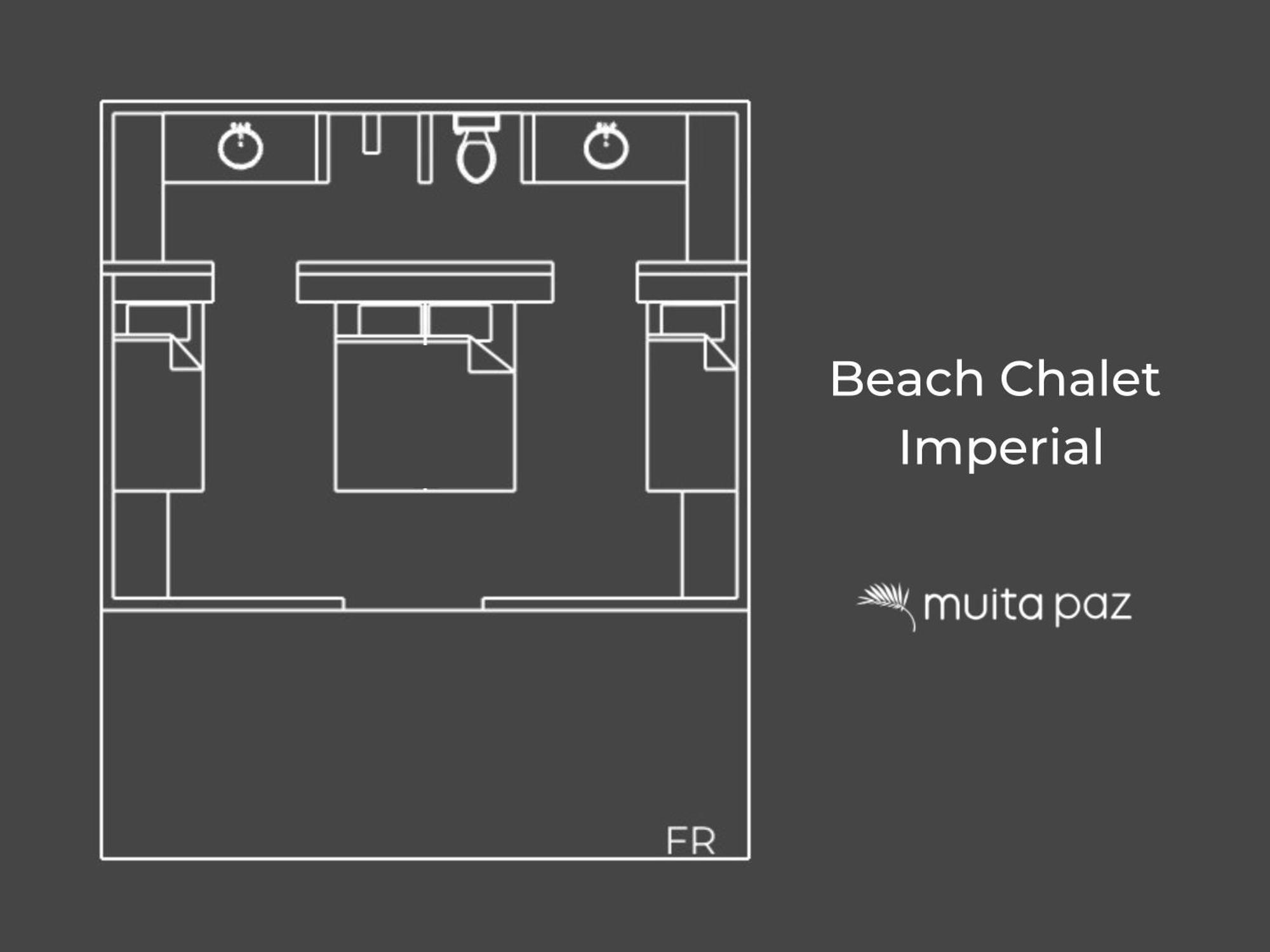 Quarto Quádruplo Deluxe com Vista para o Mar