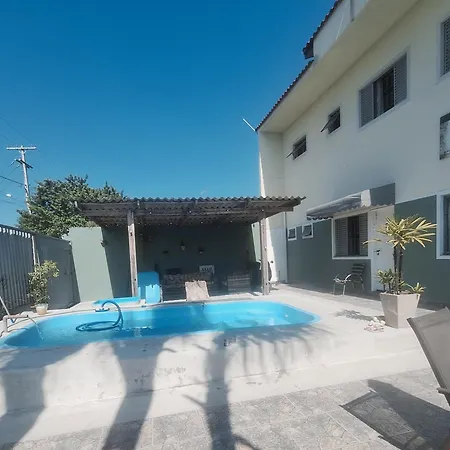 Pousada Recanto Vo da Maria com Piscina a 440mt da praia-3