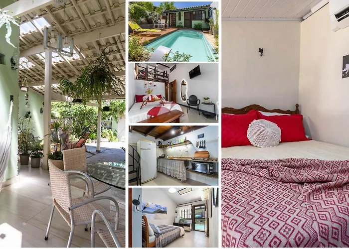 Boechat Loft 300m da Praia 3 Quartos Piscina Privativa Churrasqueira Jardim Wi-Fi 252 mpbs e Cozinha Completa - Indicado para Casais Itaipuaçu